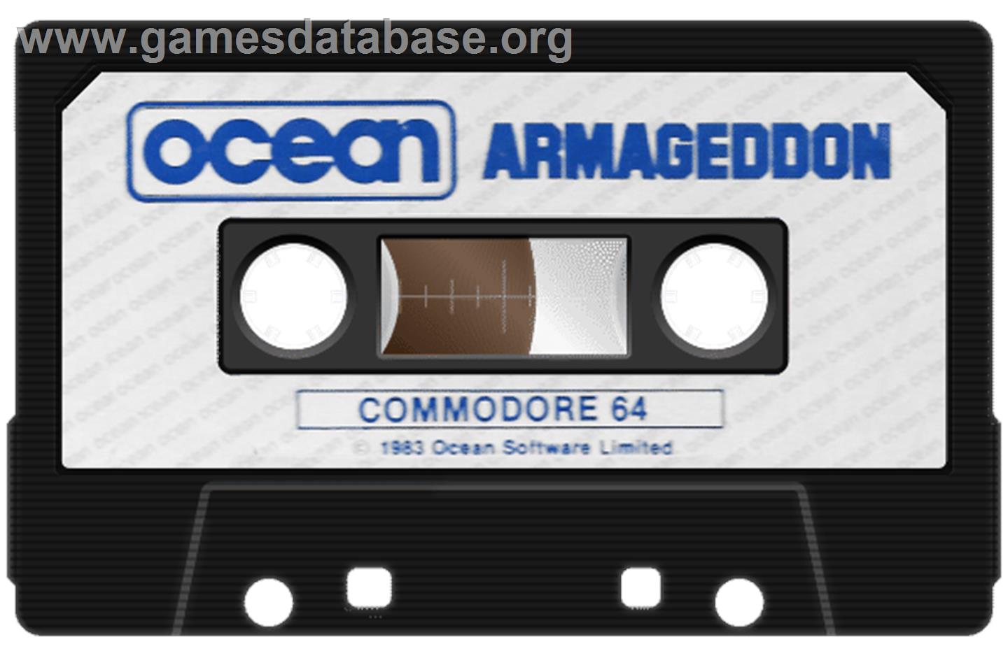 Armageddon [Preview] - Commodore 64 - Artwork - Cartridge